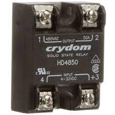 Crydom Hd4850 Solid State Relay,4 To 32Vdc,50A